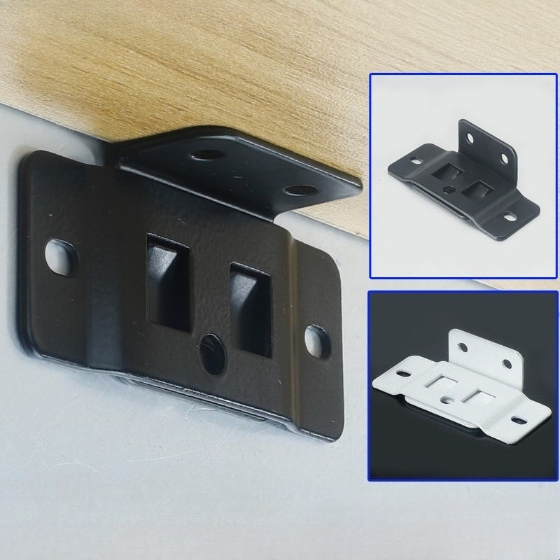 Furniture Hardware Connectors - 4 zestawy Małe, wytrzymałe, trwałe łączniki