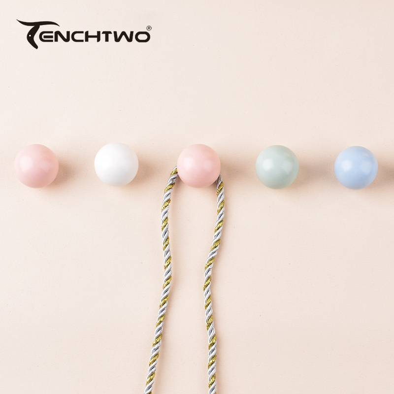 Furniture Joint Hardware - Okrągły haczyk ceramiczny Wieszak na ubrania