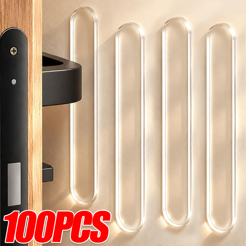 Furniture Joint Hardware - Silikonowe listwy ochronne do szafek, samoprzylepne,
