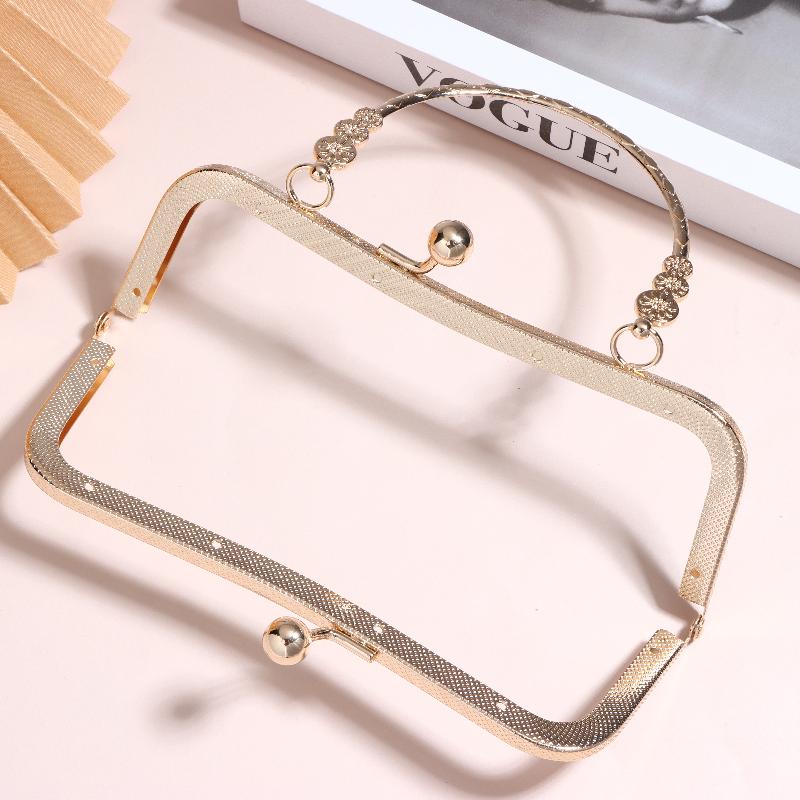 Furniture Hardware Supply - Metalowa rama do torebki z zakrzywionym