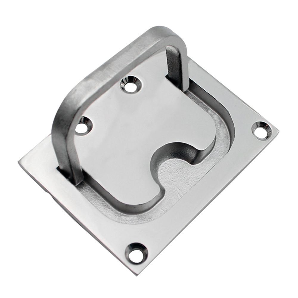 Furniture Hardware Supply - Uchwyt wpuszczany do łodzi, kwadratowy, z