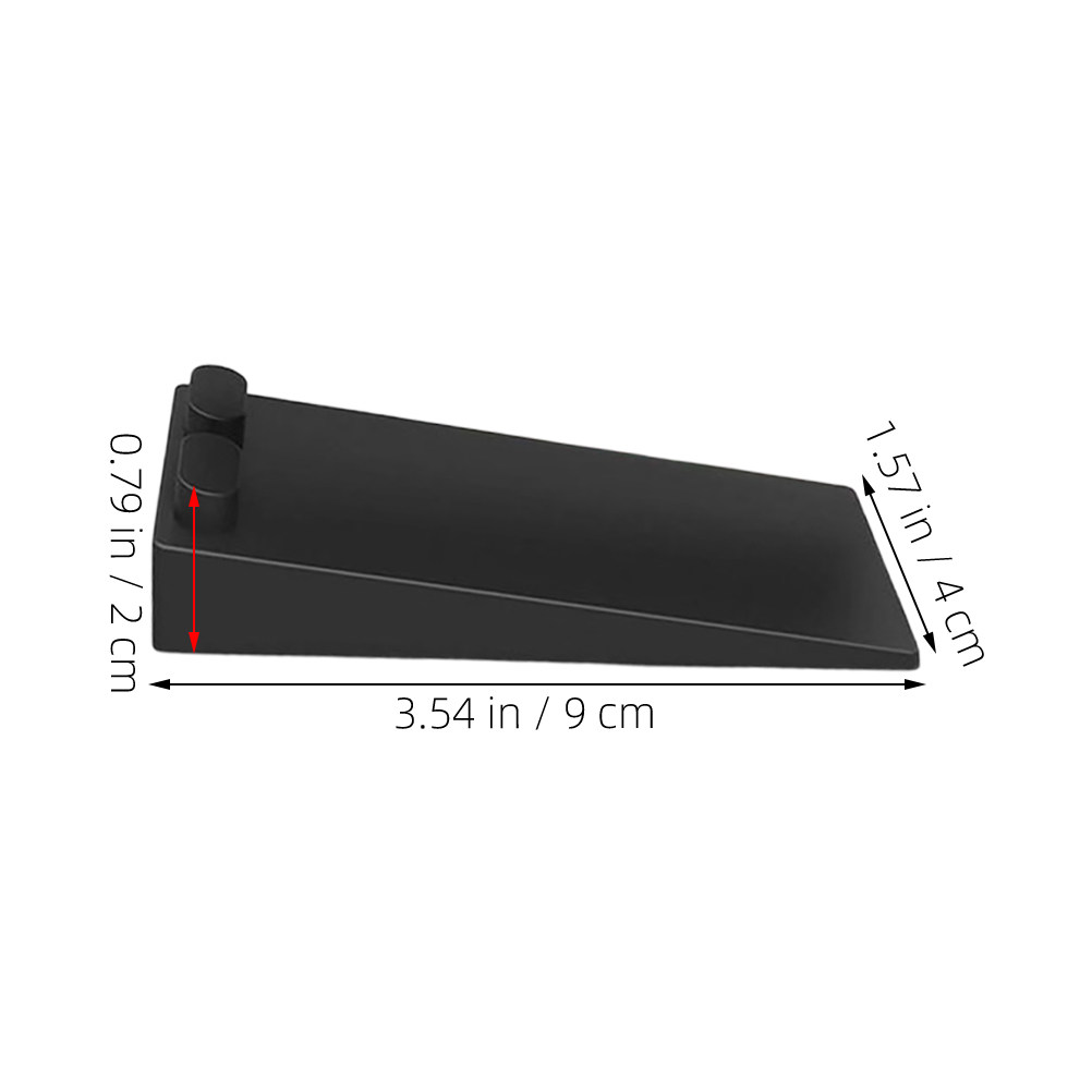 2 szt. Czarne silikonowe kliny – Door Stopper Heavy recenzja i cena