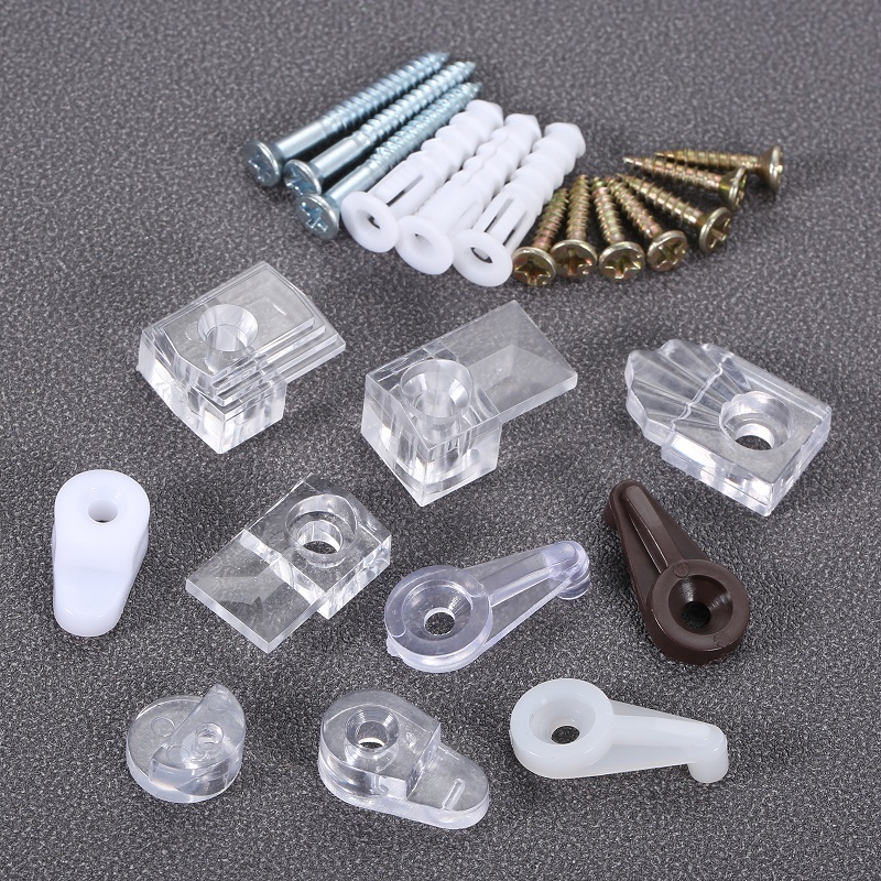 10 sztuk plastikowe szklane kl – Furniture Hardware Connectors recenzja i cena