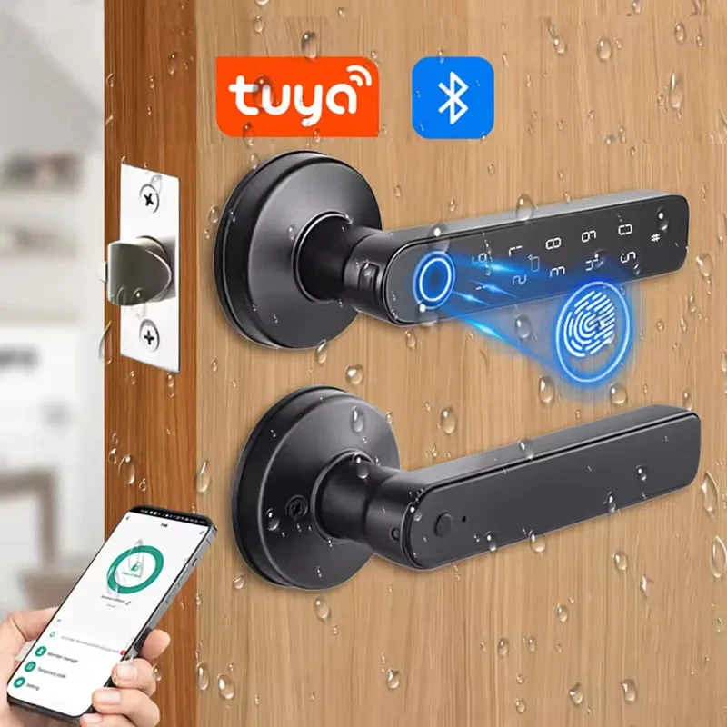 Inteligentny zamek do drzwi z  – Door Handle Bar recenzja i cena