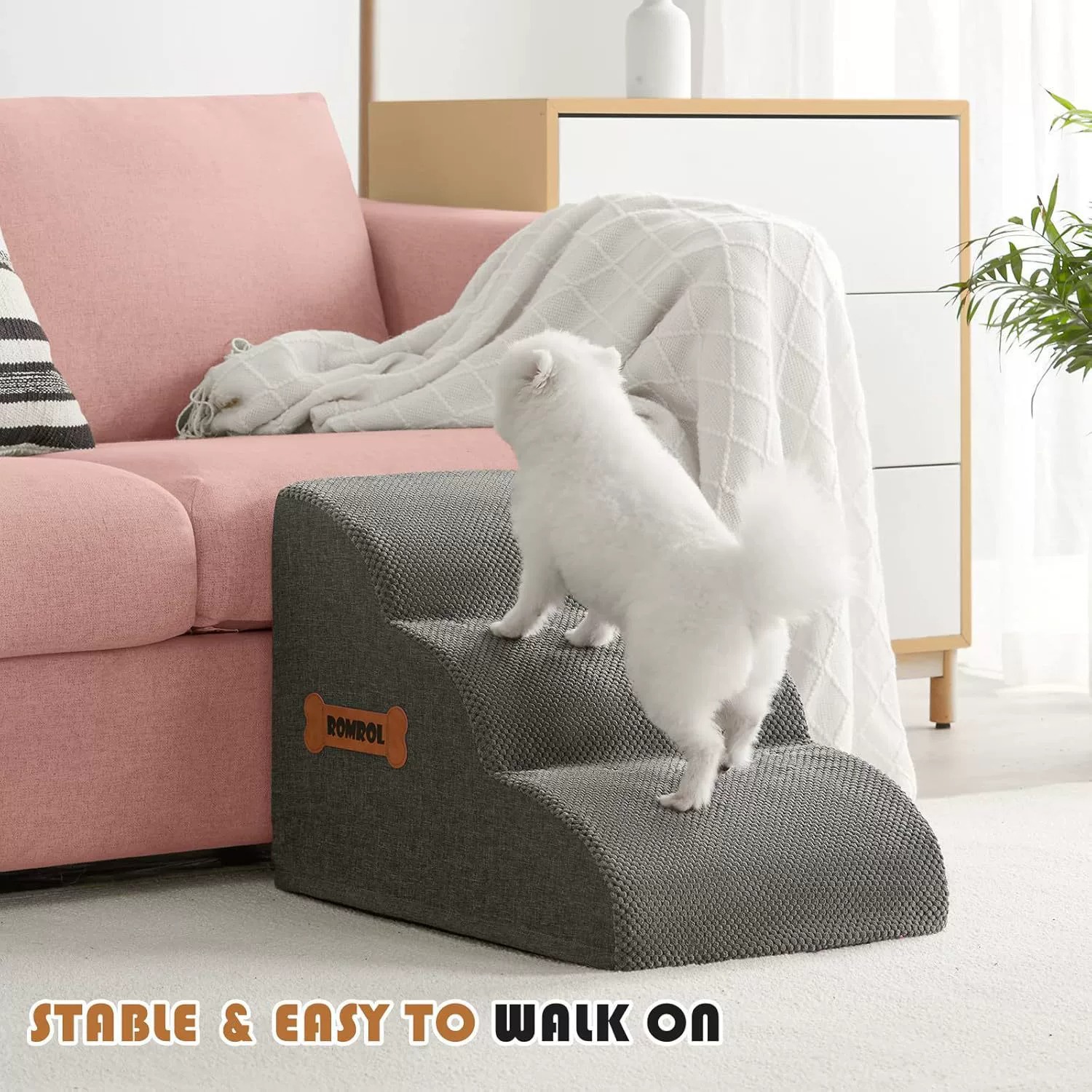 Schodki dla psów, rampa obok s – Furniture Hardware For Bed recenzja i cena